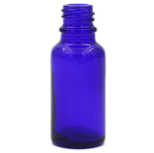 cobalt blue glass euro dropper 20 ml