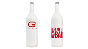 Powder Coated Glass Bottles