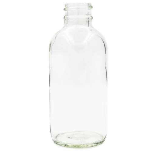 flint glass boston round 4 oz