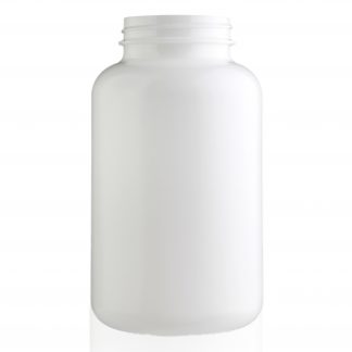 HDPE plastic bottles