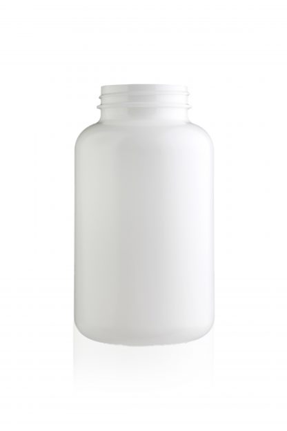 HDPE plastic bottles